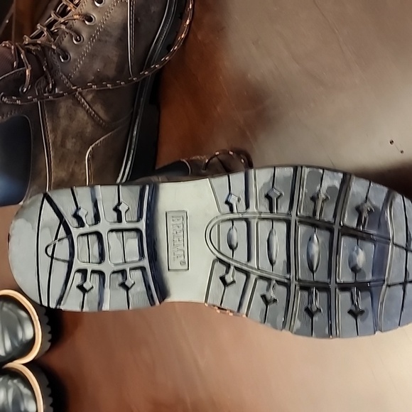 Brahma Work Boots Men Size 10 Dark Brown Lace-Up Steel Toe F2413-18 Enduro Pro - Picture 6 of 7